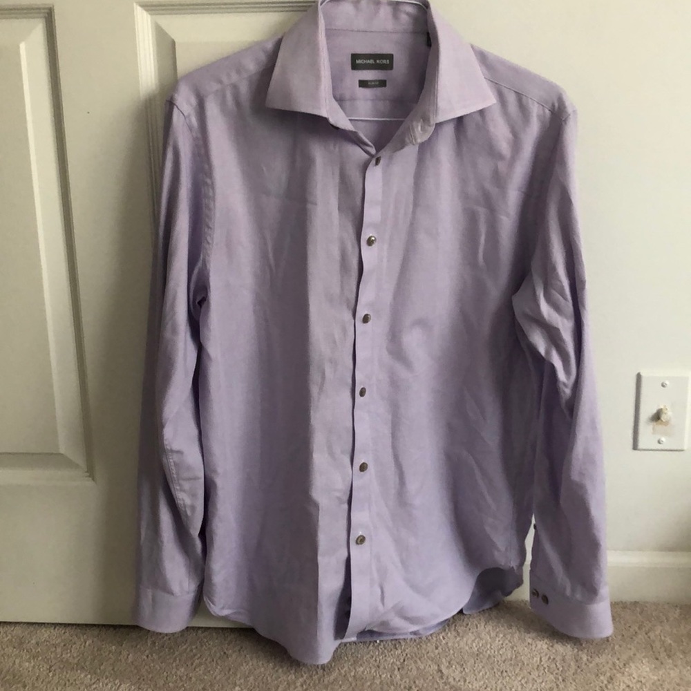 Michael Kors dress shirt slim fit 16-16 1/2